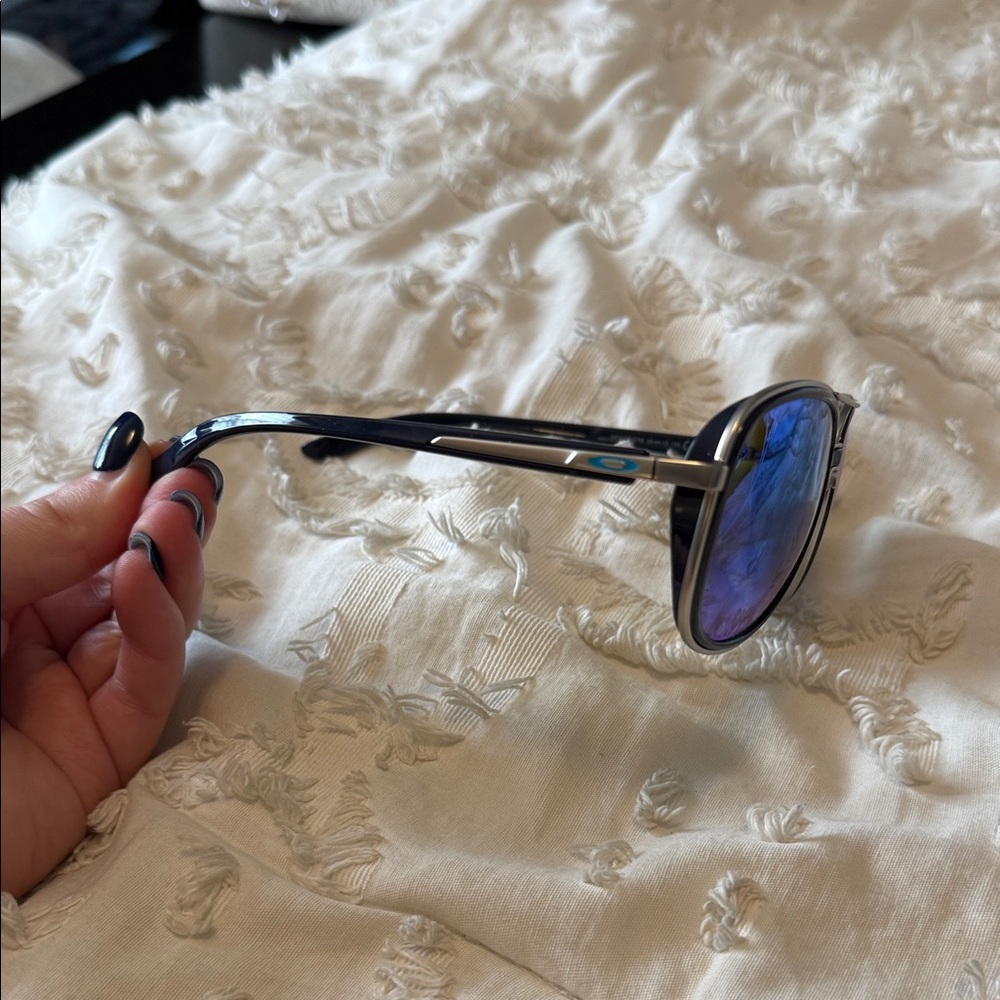 Oakley Split Time Blue Sunglasses - image 2